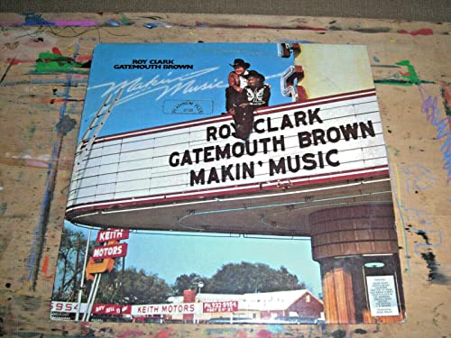 ROY CLARK & GATEMOUTH BROWN - makin' music MCA 3161 (LP vinyl record)