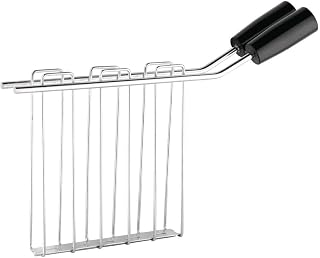 Rowlett Sandwich Cage (Pack of 2), Stainless Steel & Black Handles, Fits all Rowlett & Dualit Vario Toasters, Dimensions: 201.5(H) x 52(W) x 269.3(D) mm, Creates Toasties in Toaster, FS746