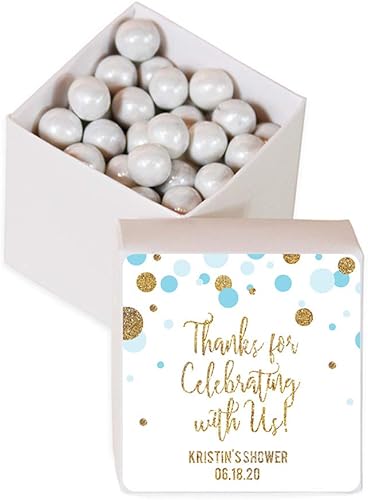 Miniatura 3 de Andaz Press azúl bebé brilltante dorado para Baby Shower colección de fiesta, 1