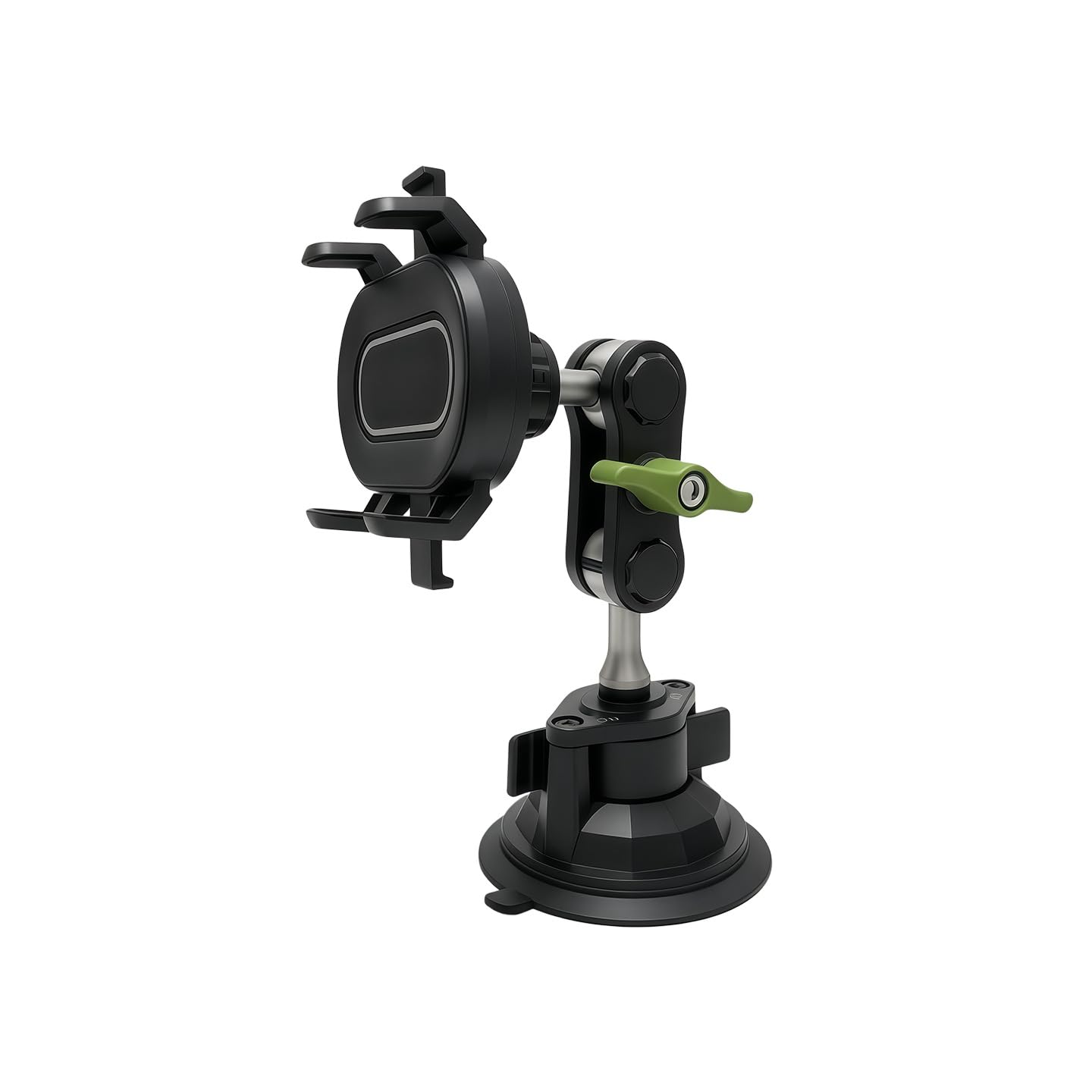 Portatelefono auto, rotazione a 360°, universale per cruscotto/parabrezza/bocchette d'aria, compatibile con smartphone da 4-7 pollici, può essere montato sul parabrezza o sul finestrino dell'auto