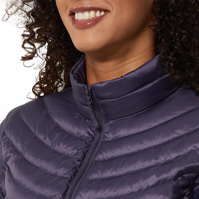 32 Degrees Womens Midweight Down Jacket (Blue, M), Medium4