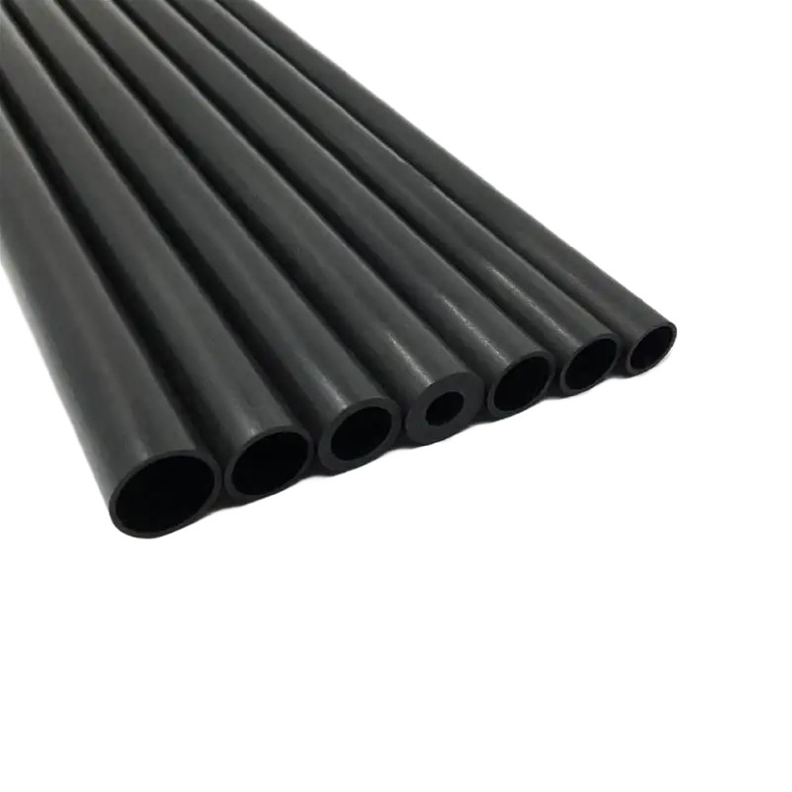 2pcs Carbon Fiber Tube Length 500mm 12 * 6mm-8mm-9mm-10mm, 12.7 * 10mm, 14 * 10mm-11mm-12mm, 15 * 13mm Carbon Fiber Square Tube(14x12x500mm-2pcs)