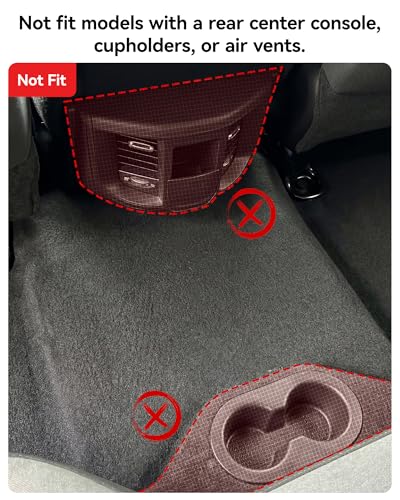 Image of 3W Floor Mats for 2019-2025 2026 Ram 2500 /3500 Crew Cab with Bucket Seat (Not for PTO KIT Models), All Weather TPE Custom Fit Dodge Ram 2500 /3500 Floor Liners 1st & 2nd Row (for Carpet Floor), Black