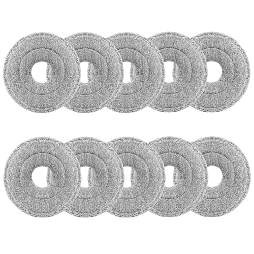 10 Lingettes De Nettoyage Compatibles Avec Les Robots Aspirateurs Dreame L10s Ultra/L10s Pro Ultra Heat/L10 Ultra/L10 Prime/L20 Ultra/X40 Ultra Complete/Xiaomi...