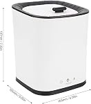Du calme Mini laveuse, Nettoyage puissant. Taille compacte, Simple à utiliser pour la salle de bain, le balcon ou la cuisine (US Prise)