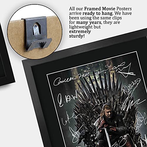 HWC Trading The Game Of Thrones Cast Giften Op De Afgedrukte Afbeelding Handtekeningen Fans Tv Gesigneerde - A3 Framed - Afbeelding 6