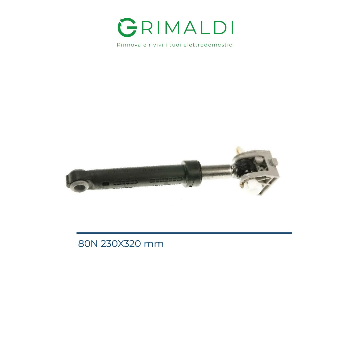 Ammortizzatore Lavatrice 80N Compatibile Con Electrolux, Rex, AEG, Zanussi, Zoppas - Ricambio Antivibrazione 230-335 Mm (1552394023) - 6