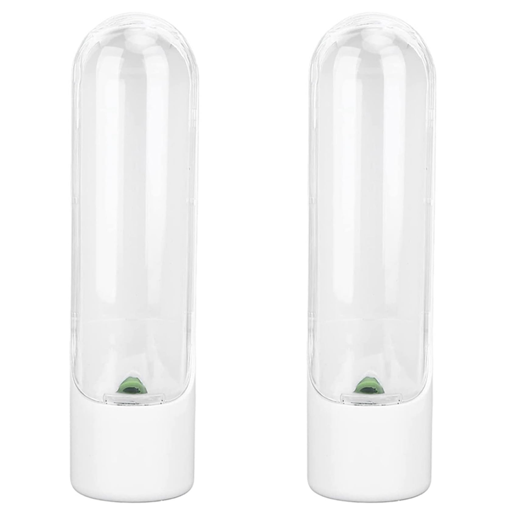 Hndhbfgrt 2X Keeper, Cilantro Containers for Refrigerator, Saver for Refrigerator, Storage Container Glass