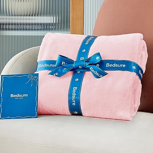 Bedsure BUSA801C1AP1TH Fleece Blanket Throw Blanket Pink thumb #6