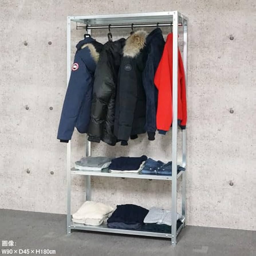 (３台)ハンガーラック r-014-2-102.jpg