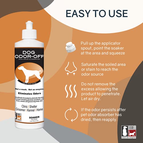 Image of Thornell Odorcide Dog Odor-Off Soaker Bottle, 16 oz