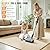 Shilucheng Wool Rug 8x10 Non-Slip, Blend 80% Wool and 20% Cotton Rugs for Living Room, Bedroom, Dinning Room, Soft Durable Cotton Backing Modern Area Rug (Beige/White)