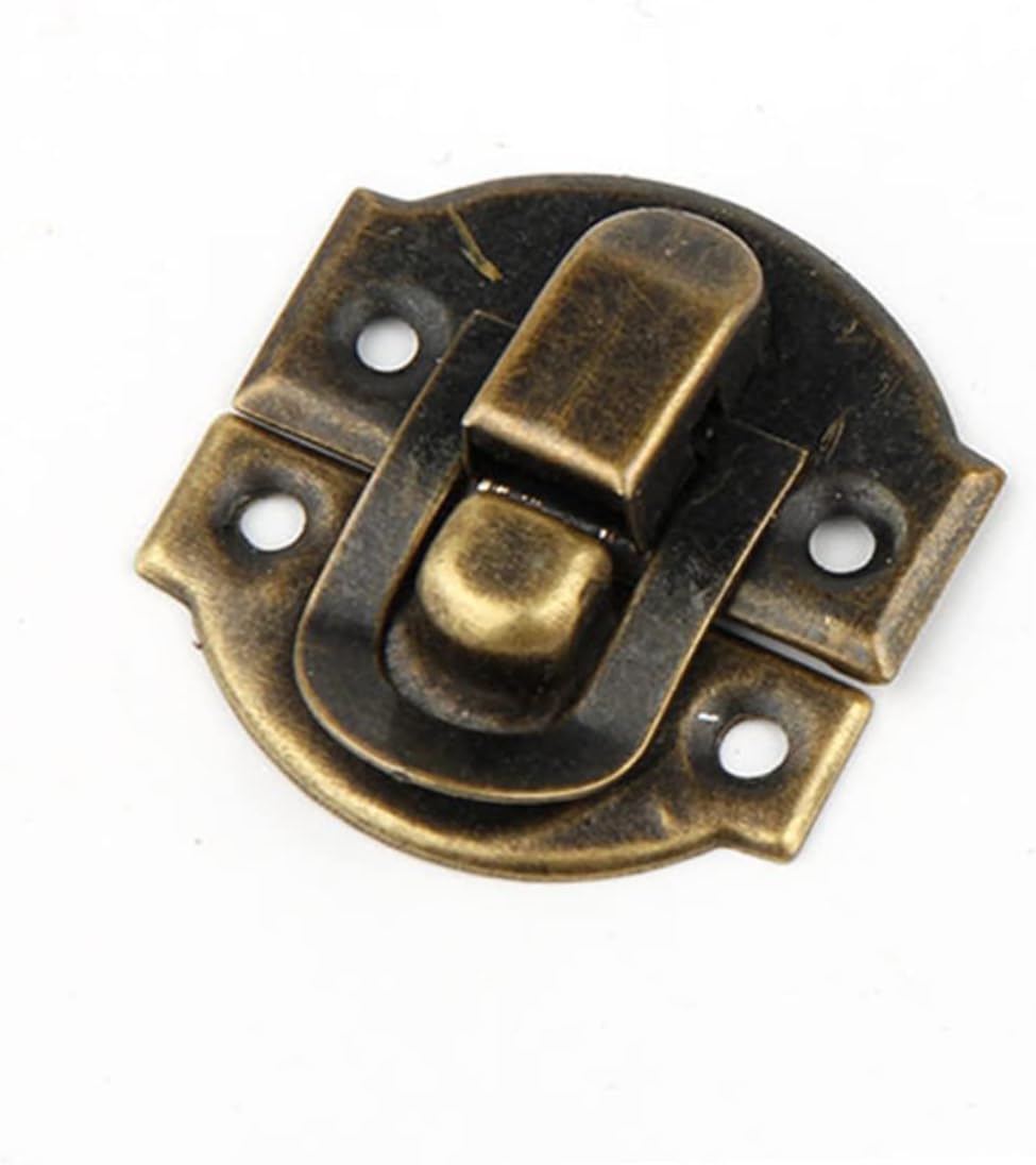 Generic 40 Pcs Hardware Antique Hasps Iron Lock, 3X2.8cm, 803PM3Y05M087KPVGPS