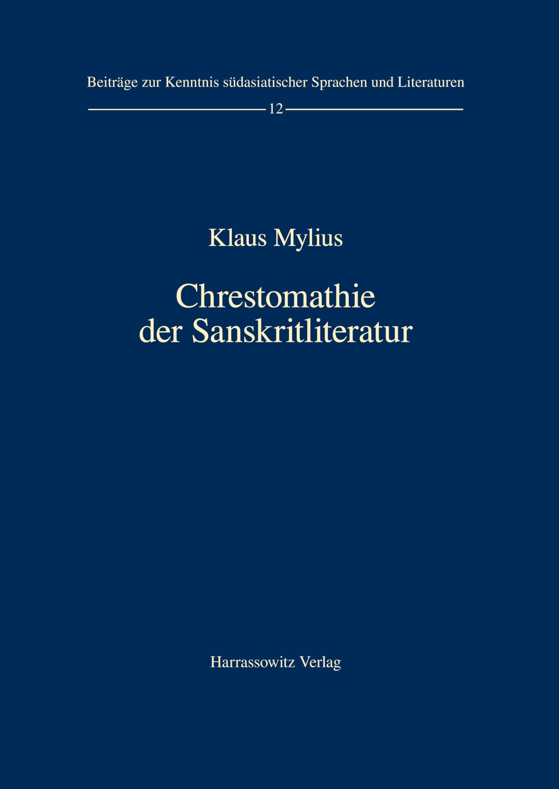 Chrestomathie der Sanskritliteratur