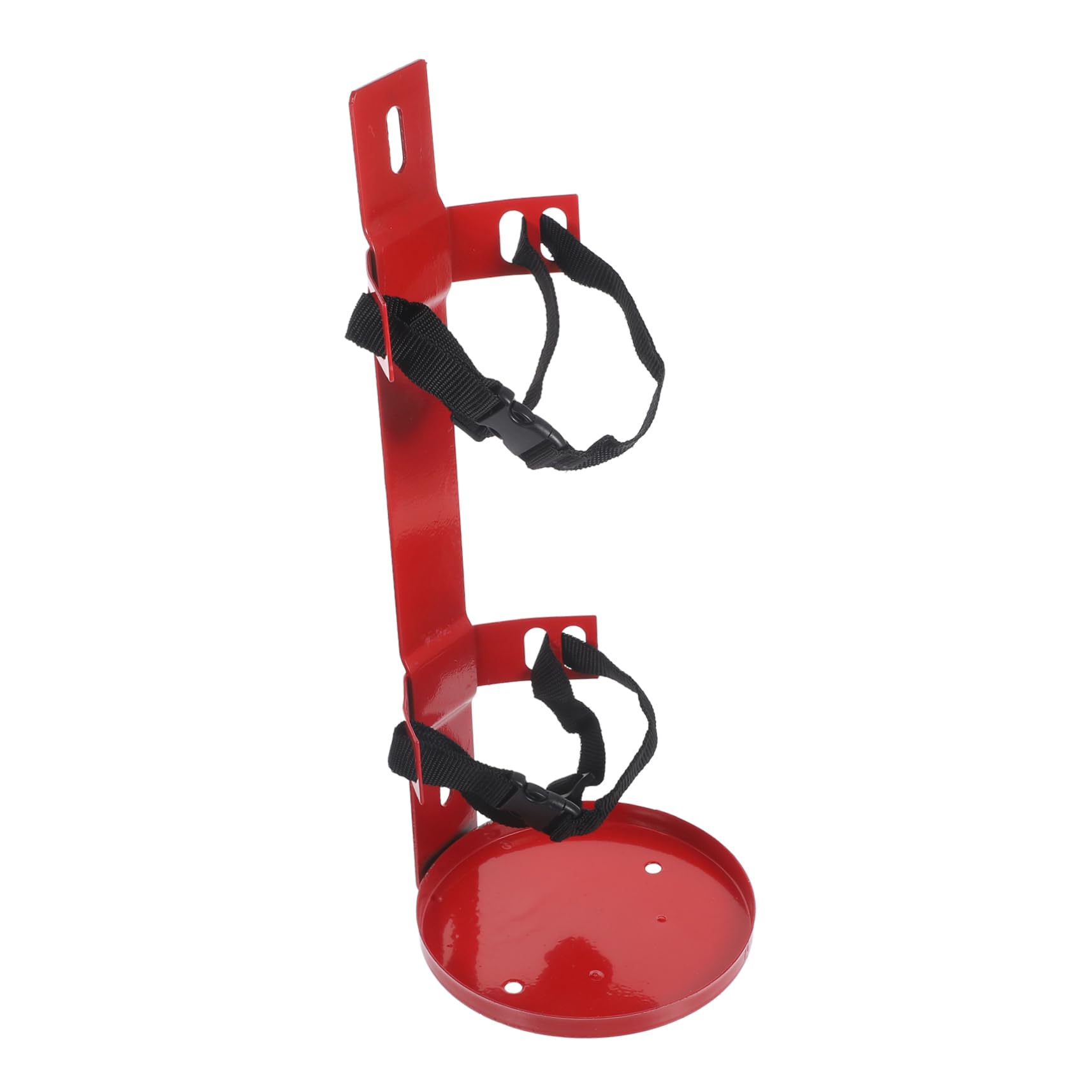 Veemoon Soporte de Hierro y Poliéster para Extintor de Incendios Rojo de Pared con Diseño Ahorrador de Espacio para Barco y Hogar