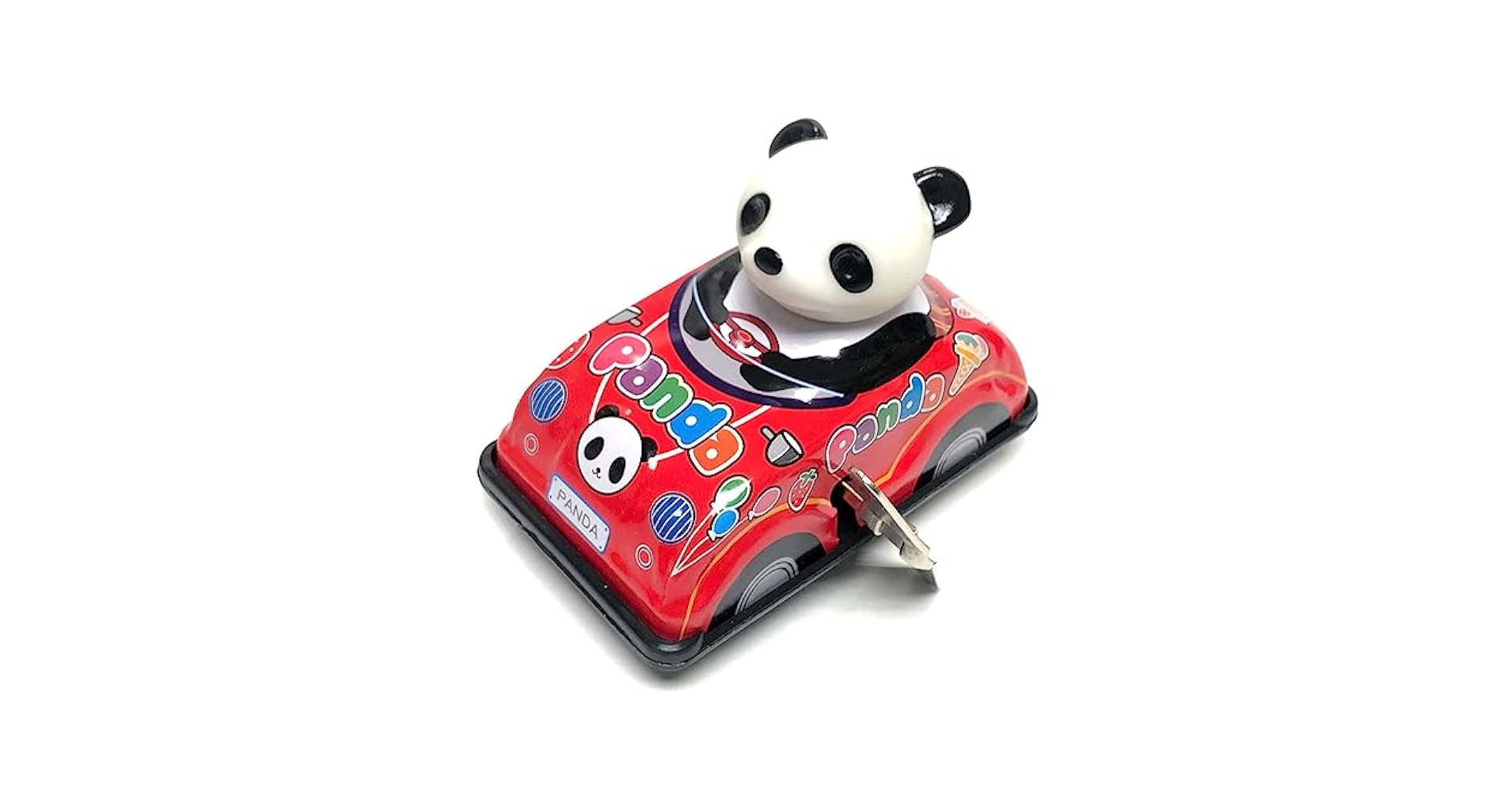 ブリキ　三幸製作所　DrivePanda ドライブパンダターンカー 　レトロ ブリキ 三幸製作所 DrivePanda ドライブパンダターンカー レトロ
