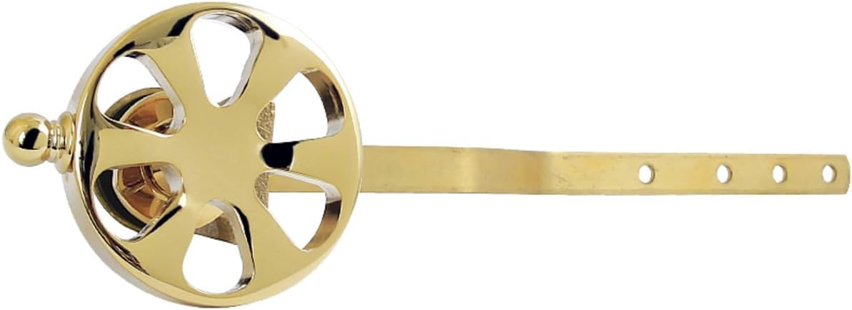 Kingston Brass KTRX2 Belknap Front Mount Toilet Tank Lever, Polished Brass