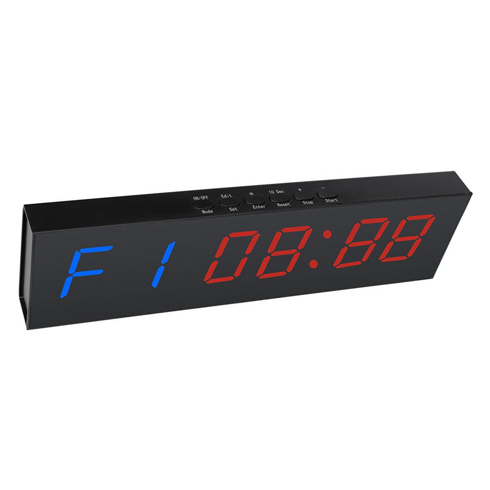 Enakshi Gym Interval Timer Fitness Timer Stopwatch with Remote for Home Training Alarm Clocks for Home Office Bedroom Decor-image-22
