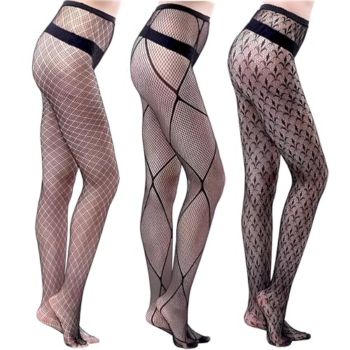 Image of Millennials In Motion Sheer Elegance Patterned Tights