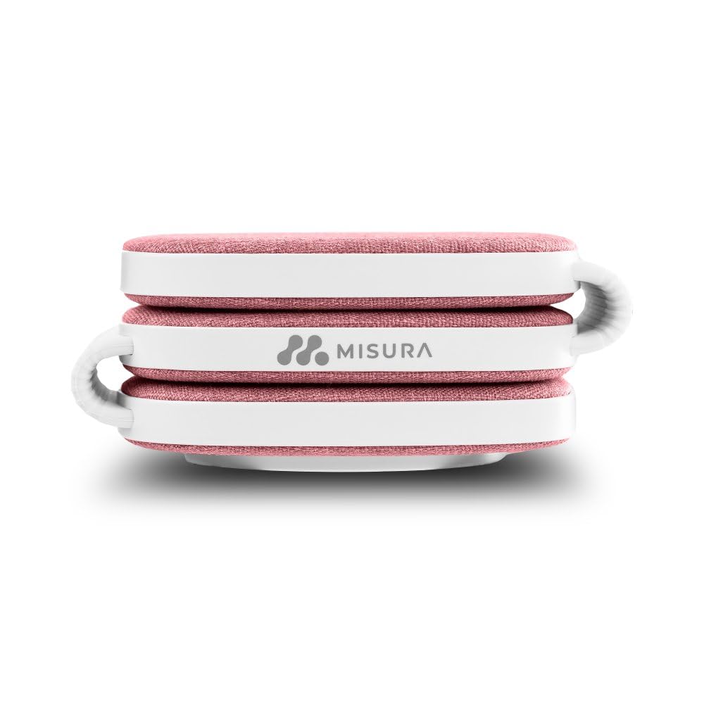 MISURA Estación de Carga Inalámbrica MH06 - Cargador Magnético Qi2, Plegable, 35W (Rosa)