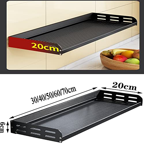 Support micro-ondes mural en aluminium pour cuisine - 3