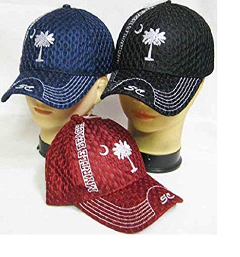 Gorra negra bordada Myrtle Beach South Carolina SC miniatura 1