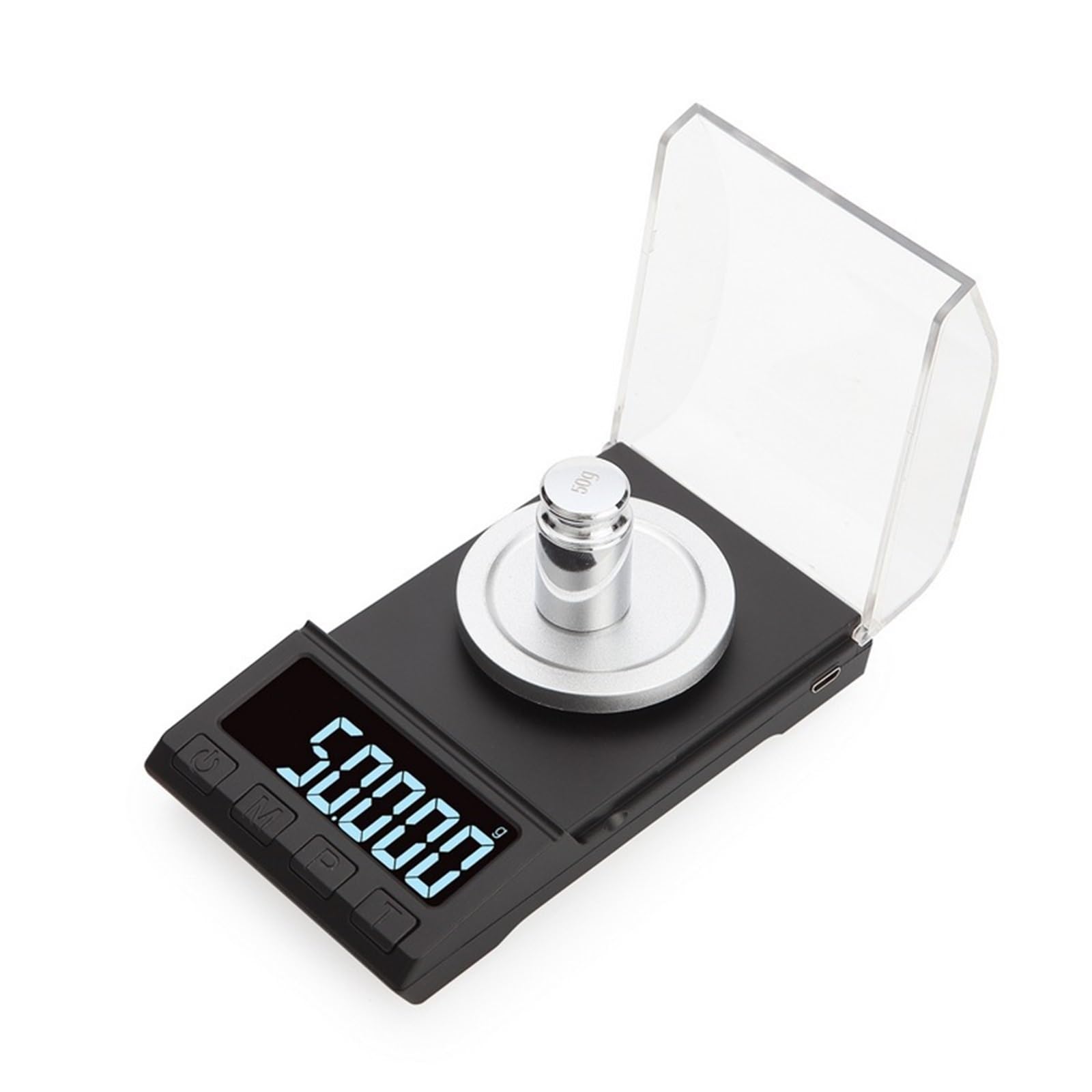 Skala ważenia, Waga Cyfrowa 100g Elektroniczna LCD 0.001g dla podróży, zakupów, poczty