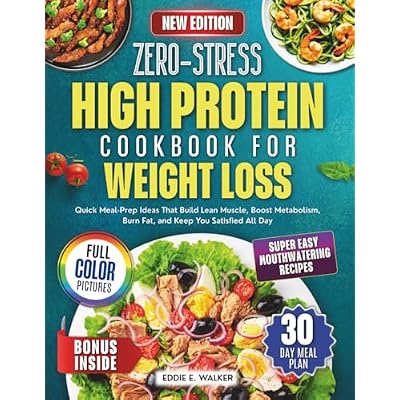 Zero-Stress High Protein Cookbook for Weight Loss