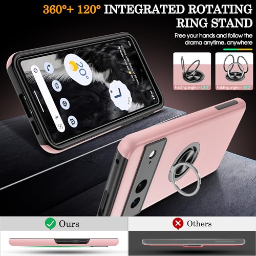 Gritup for Pixel 7 Case with 2Pcs Screen Protector Cover for Google7,Pink by Gritup - Used condition - Image 4