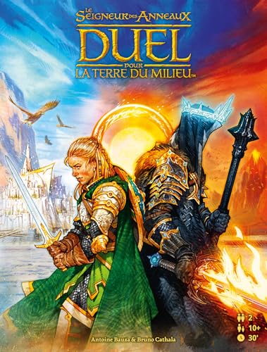 Repos Production ASMODEE Lord of the Rings Duel for Middle-earth Strategic Board Game for 2 Players Created by Antoine Bauza and Bruno Cathala Ages 10+ - Image 2