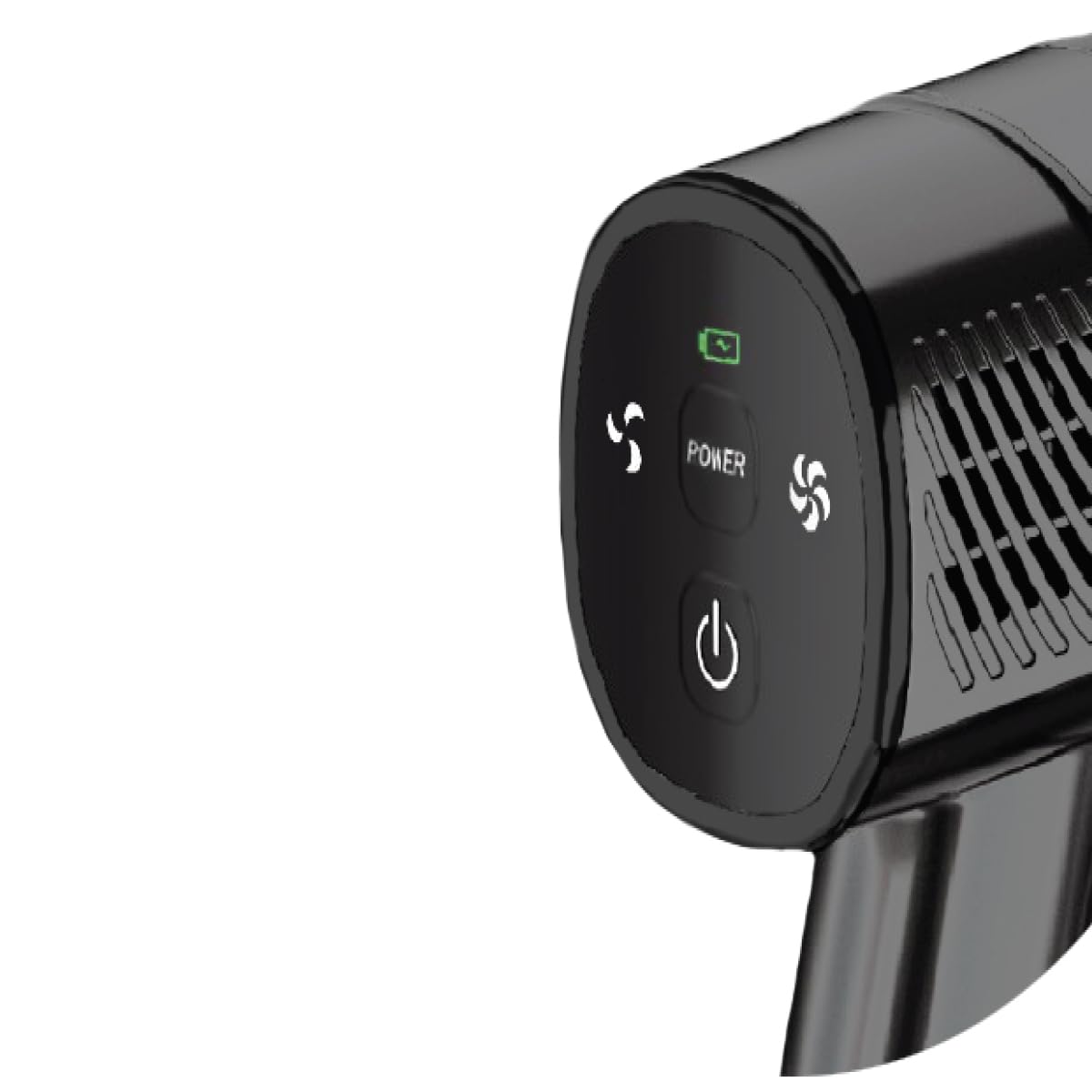 PRIXTON Aspirador Vertical Inalámbrico Thor Cyclone, Filtro HEPA, Potencia 150W Regulable a 2 velocidades, Batería Extraíble de Alta Duración, Accesorios incluidos