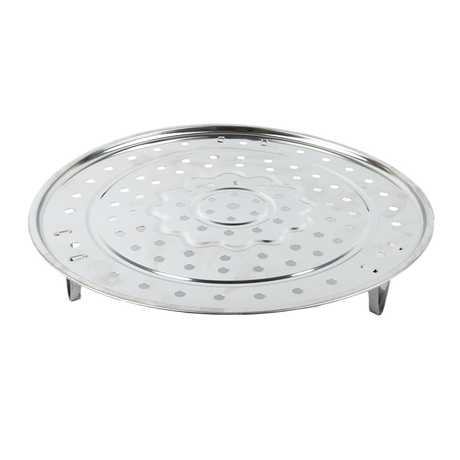 Bandeja vaporera de acero inoxidable de 26cm para cocinar al vapor