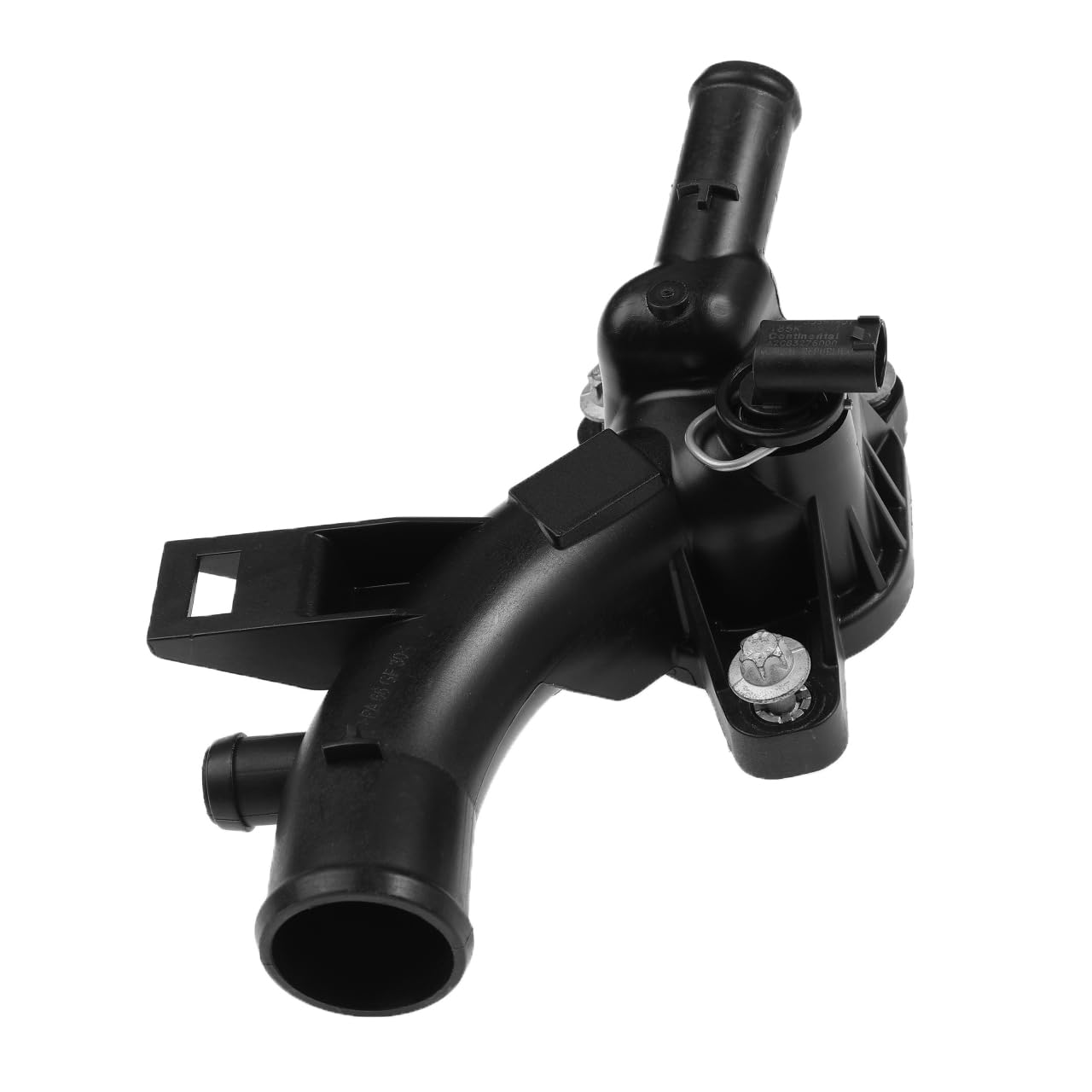 YAOPEI Boîtier de thermostat pour Opel Corsa D E Meriva B Adam MK3 Opel Astra J/GTC Mk6 P10 1.2 1.4L 116223 1338487 25192985 Sortie d'eau et boîtier de thermostat avec capteur