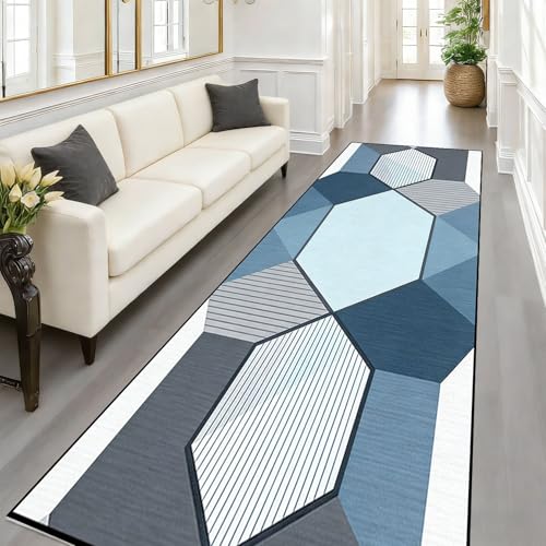 Alfombras abstractas modernas para cocina y pasillo transitable exterior C 8