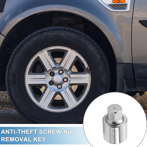 Image of Car Wheel Lock Lugnut Type A Anti-theft Screw Nut Removal Key Socket for Land Rover Discovery Sport Freelander for Range Rover Evoque