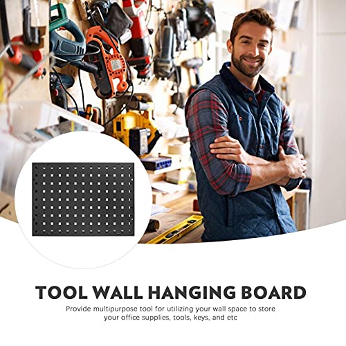 M I A Pegboard Organizer, Muurcontrole Pegboard Rack Horizontale Metalen Pegboard Garage Tool - Image 3