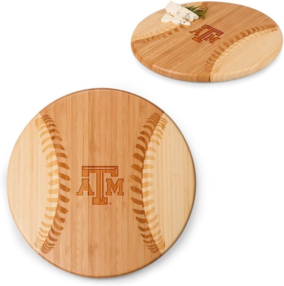 PICNIC TIME NCAA Arizona Wildcats Homerun! Bamboo Cutting Board with Team Logo