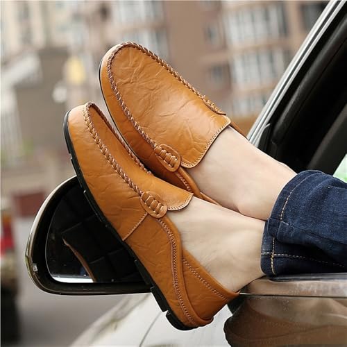 Mens Breathable Loafers Shoes Resistant Lightweight Slip On for Driving Style Casual Events Business Outdoors Wedding4