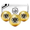 CybGene Golf Gifts for Men Unique, Personalized Colored Golf Balls, Cool Accessories for Golfers, Golf Lovers, for Birthday and Christmas