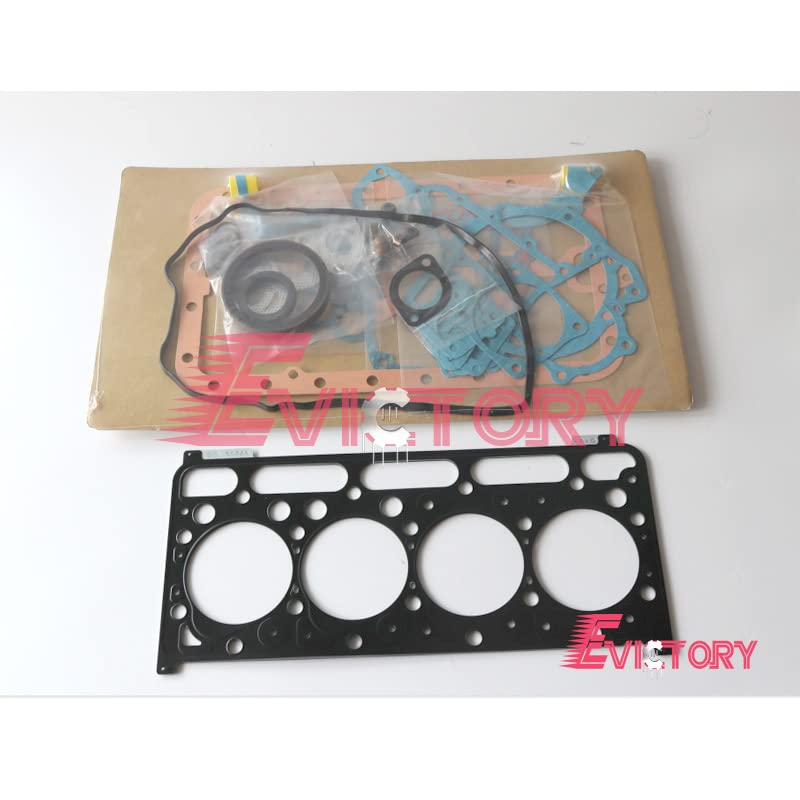 for KUBOTA V2203 V2203M V2203-T V2203DI V2203-DI-T V2203T Engine Parts Piston Ring Cylinder Gasket kit Forklift Excavator Engine