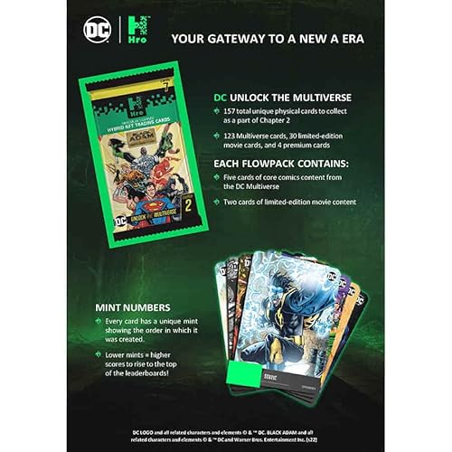 HRO Chapter 2 Black Adam 4 Pack Premium Booster