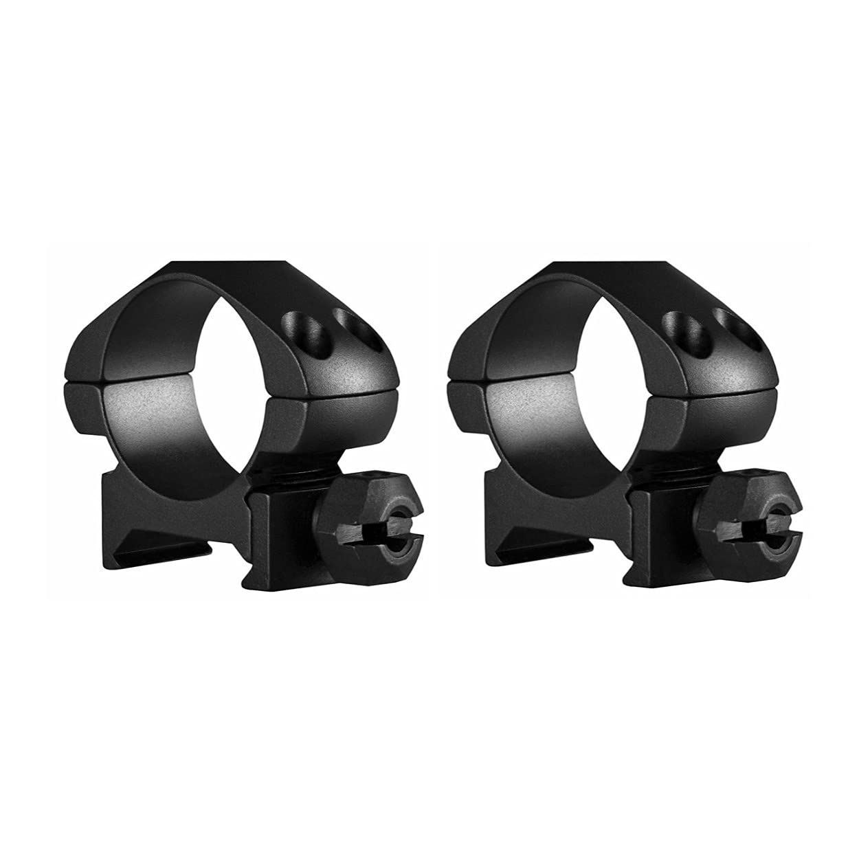 Hawke Precision Steel Weaver Low Riflescope Ring Mounts 1"