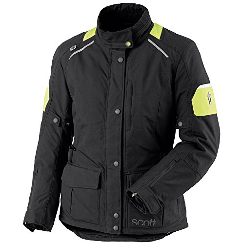 Scott Turn TP Damen Motorrad Jacke schwarz/gelb 2016: Größe: 42