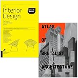 The Interior Design Reference & Specification Book By Chris Grimley, Mimi Love & [Hardcover] Atlas of Brutalist Architecture By Phaidon Editors 2 Books Collection Set
