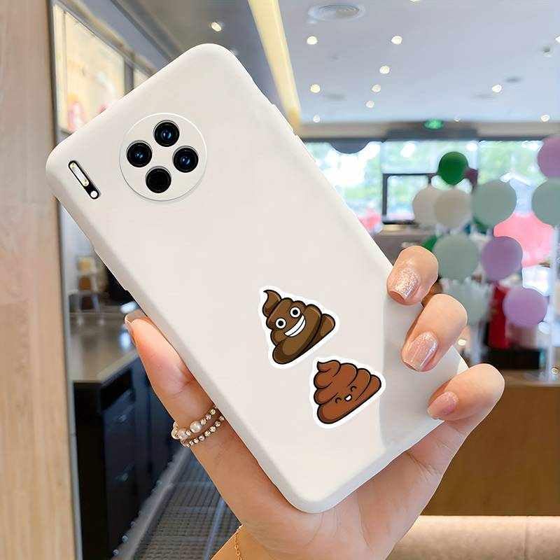 Rollo Pegatinas Emojis Cacas para niños, emoji stickers, 1 Unidad - imagen 4