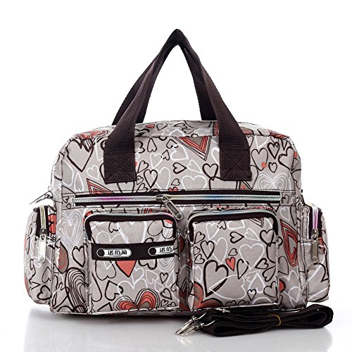 Sac à main femme épaule étanche fleurs en tissu casual messenger bag