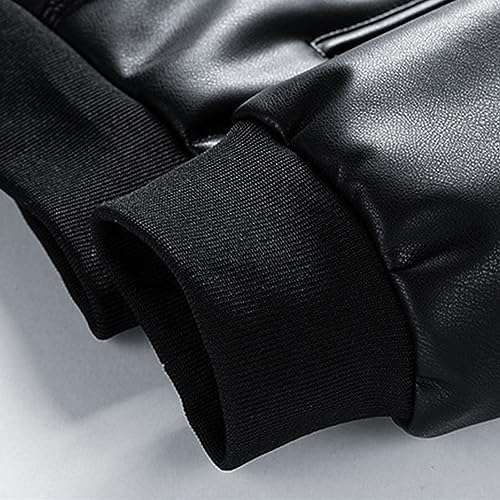 Chaqueta Bomber de Cuero para Hombre miniatura 4