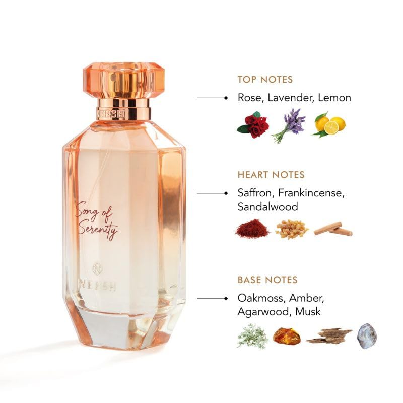Image of NEESH Song Of Serenity (100ml) Extrait de Parfum, Perfume for Women, Luxury Long Lasting Perfume