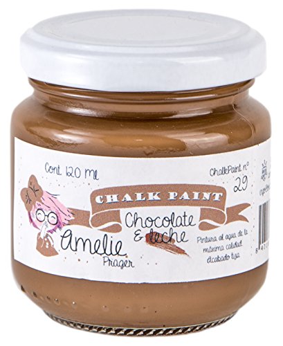 Amelie Prager 120-29 Pintura a la Tiza, Chocolate con Leche, 120 ml