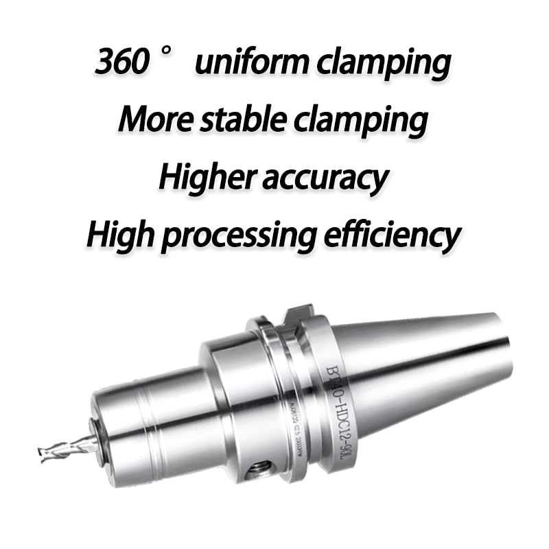 Precyzyjny hydrauliczny uchwyt narzędziowy BT30 BT40 BT50 Uchwyt tulejowy do tokarki CNC-frezarki - model BT-HDC(BT40-HDC08-90L)
